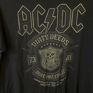 Liquid Blue AC/DC Dirty Deeds Tee Black XL